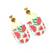 Watermelon Earrings