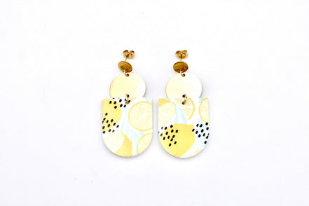 Lemon Earrings