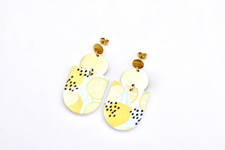 Lemon Earrings