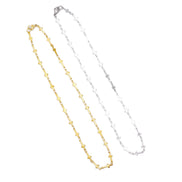 Cross Chain Layering Necklaces