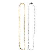 Bar Chain Layering Necklaces
