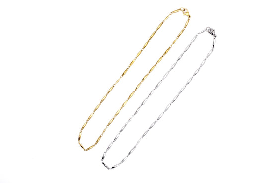 Bar Chain Layering Necklaces