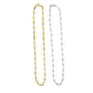 Flower Chain Layering Necklaces