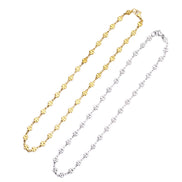 Flower Chain Layering Necklaces