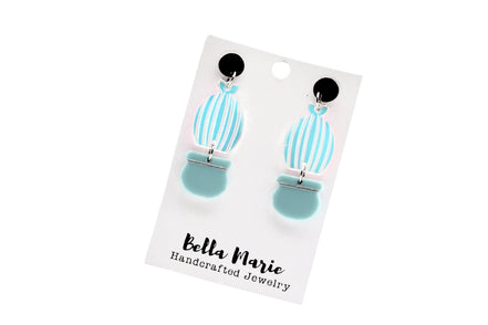 Cactus Dangle Earrings, Cactus Jewelry,  Cactus Gift, Plant Lover Gift