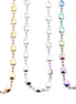 Square Chain Layering Necklaces