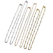 Satellite Layering Necklaces