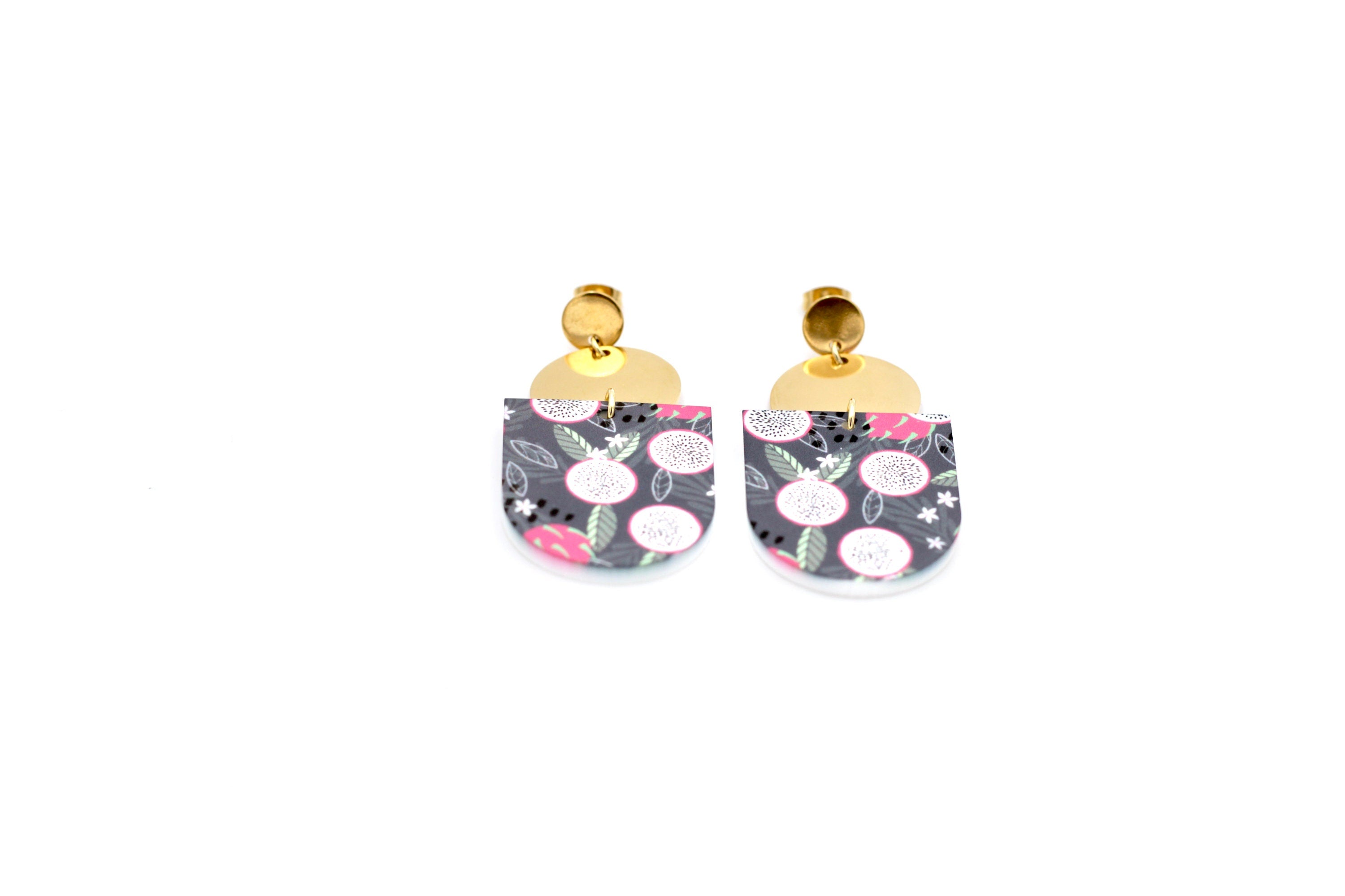 Dragonfruit Earrings