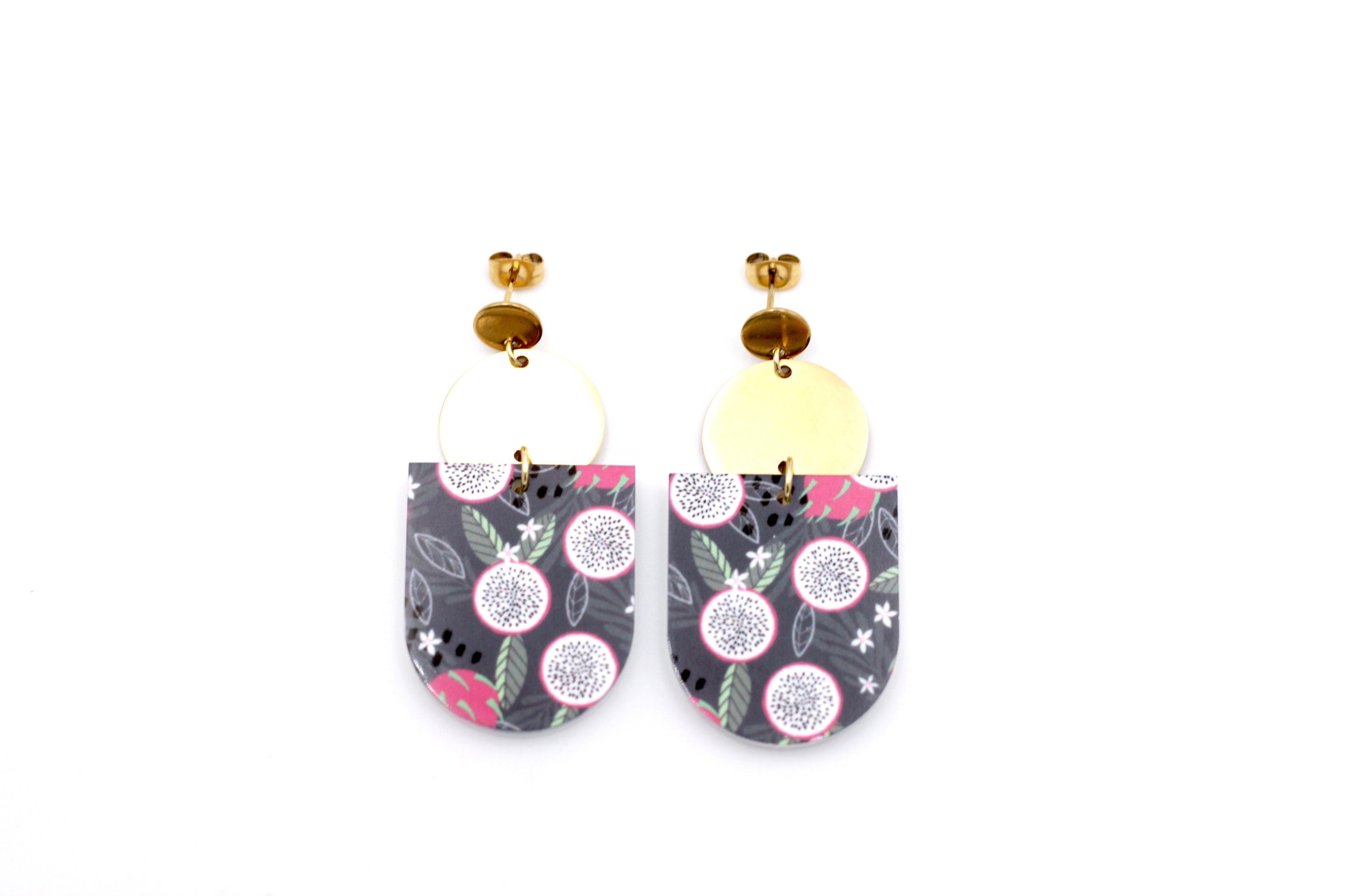 Dragonfruit Earrings