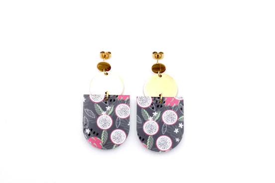 Dragonfruit Earrings