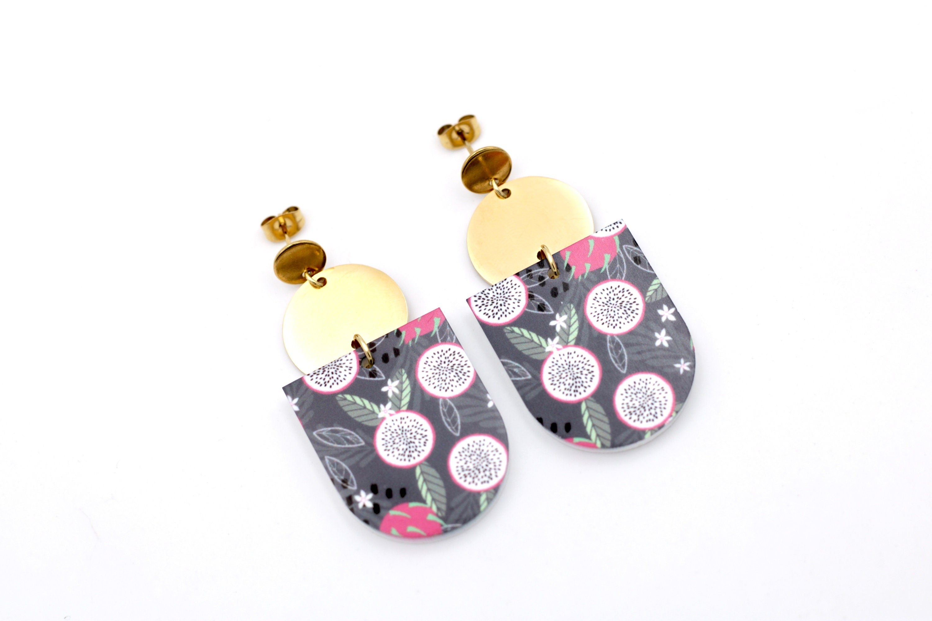 Dragonfruit Earrings