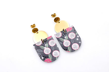Dragonfruit Earrings