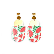 Watermelon Earrings