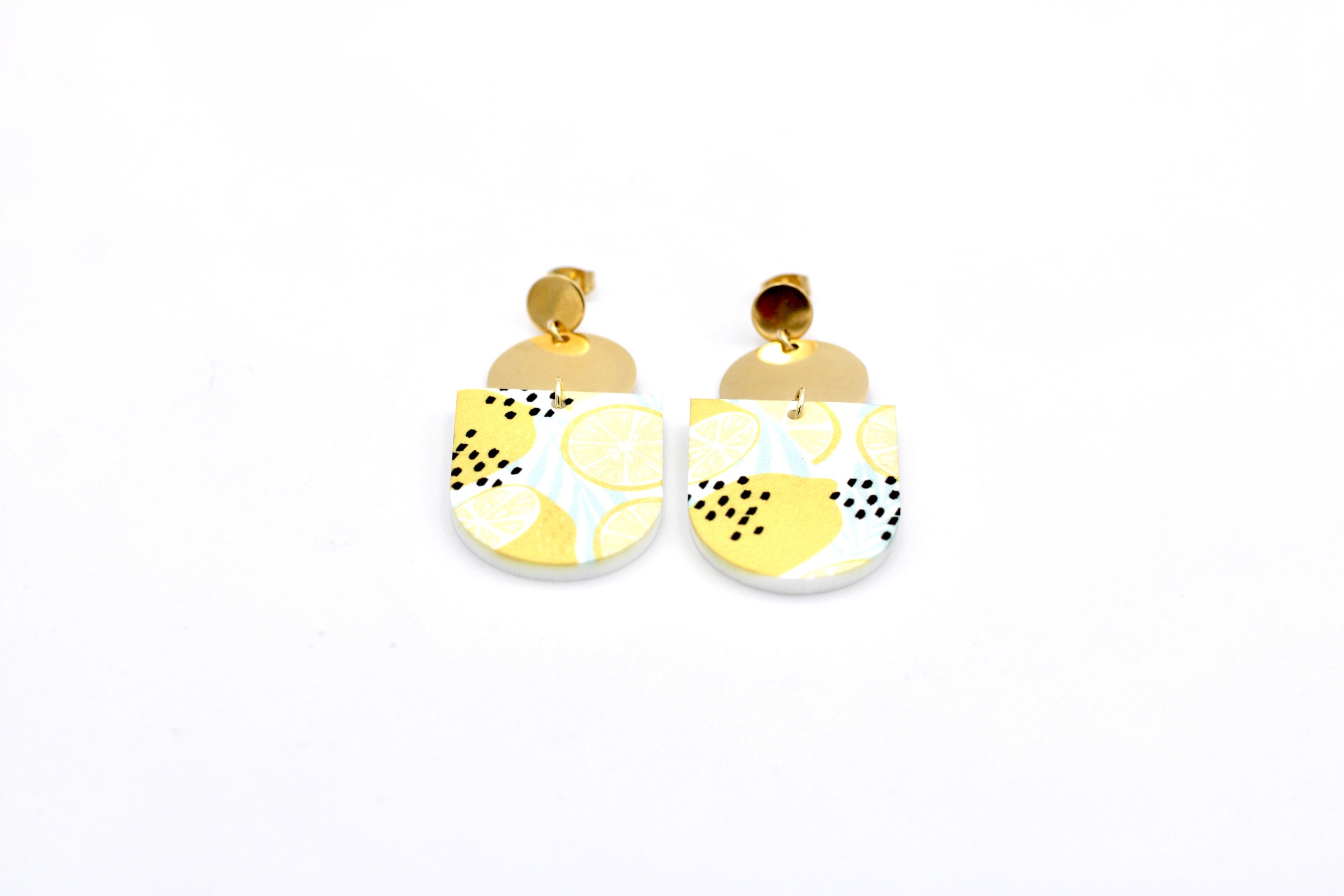 Lemon Earrings