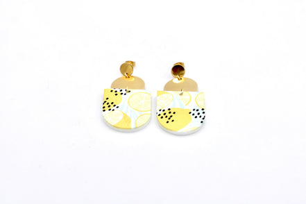 Lemon Earrings