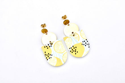 Lemon Earrings
