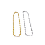 Cross Chain Layering Necklaces
