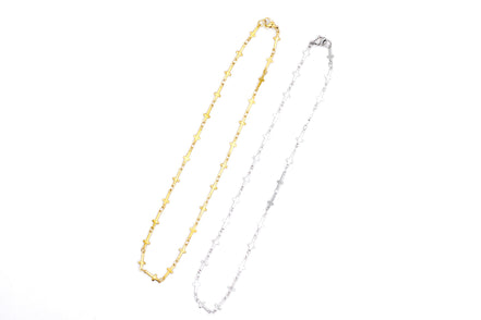 Cross Chain Layering Necklaces