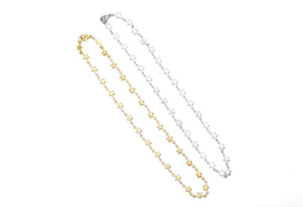 Star Chain Layering Necklaces