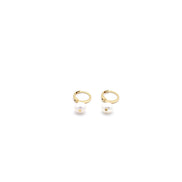 Pearl Leverback Earrings