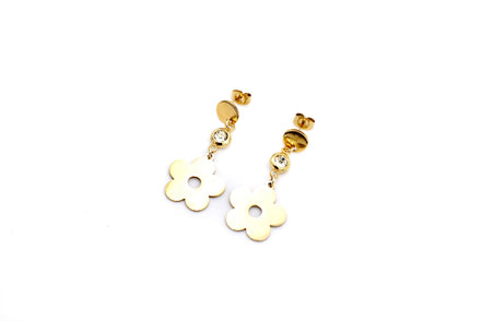 Daisy Rhinestone Earrings