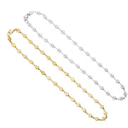Flower Chain Layering Necklaces