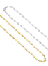 Flower Chain Layering Necklaces