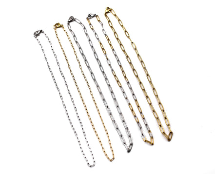 Paperclip Layering Necklaces