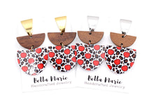 Load image into Gallery viewer, Apple Earrings, Apple Jewelry, Apple Dangle Earrings, Teacher Earrings, Teacher Gifts, Teacher Appreciation, Teacher Thank You, Apple Gift
