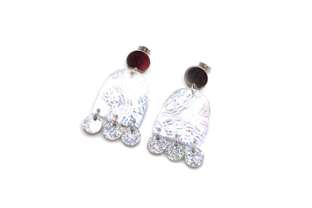 Spider Glitter Earrings
