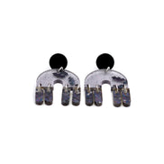 Glitter Bat Earrings