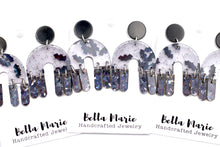 Load image into Gallery viewer, Glitter Bat Earrings
