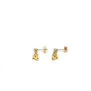Tiny Ghost Earrings