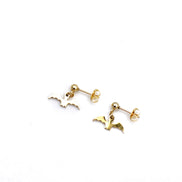 Tiny Bat Earrings