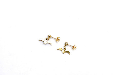 Tiny Bat Earrings