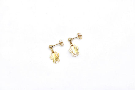 Dainty Spider Earrings