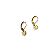 Tiny Leverback Earrings