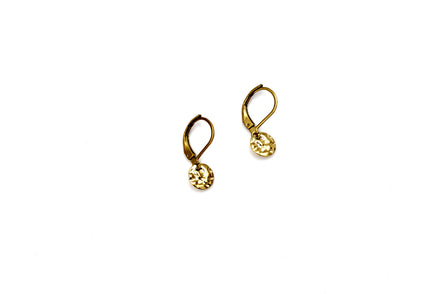 Tiny Leverback Earrings