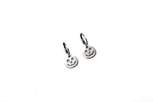 Load image into Gallery viewer, Silver Pumpkin Earrings
