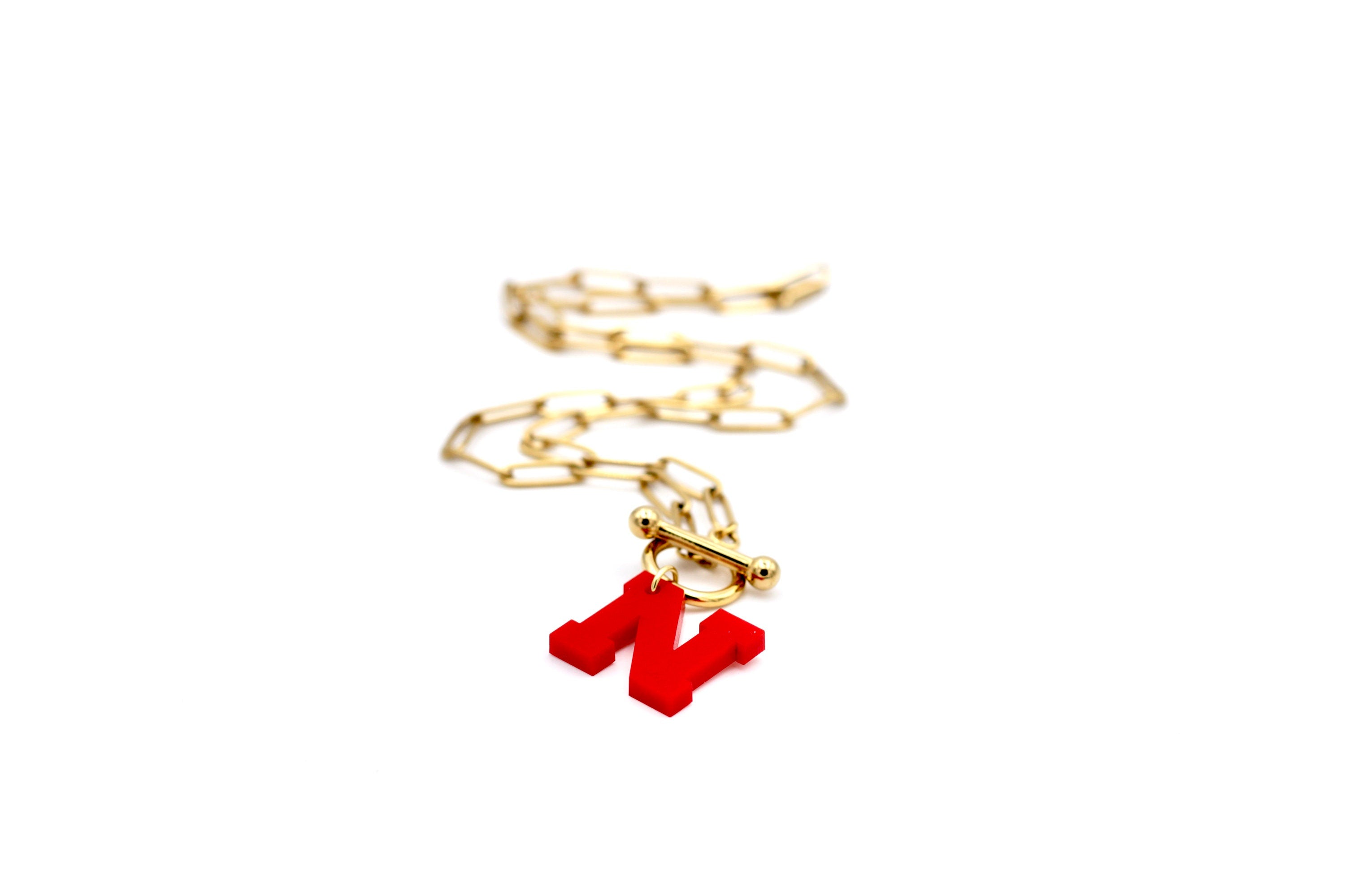 Nebraska Toggle Necklace
