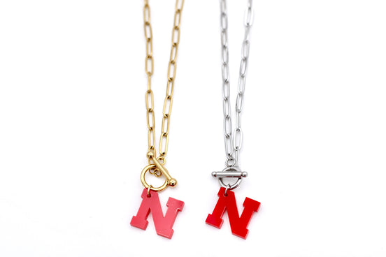 Nebraska Toggle Necklace