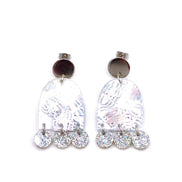 Spider Glitter Earrings