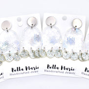 Spider Glitter Earrings
