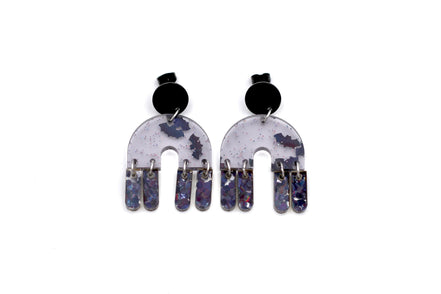 Glitter Bat Earrings