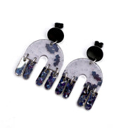 Glitter Bat Earrings