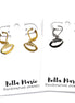 Football Leverback Earrings