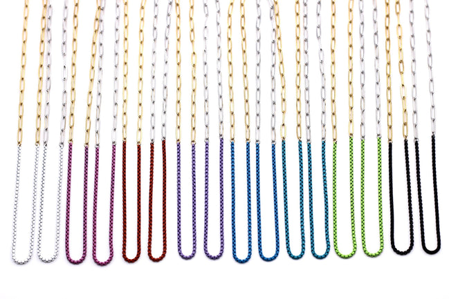 Colorful Enamel Necklace