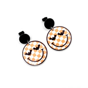 Retro Bat Face Earrings