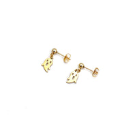 Tiny Ghost Earrings