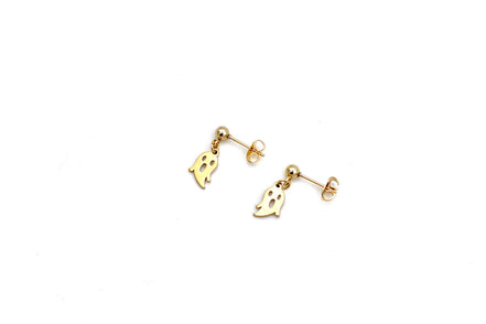 Tiny Ghost Earrings